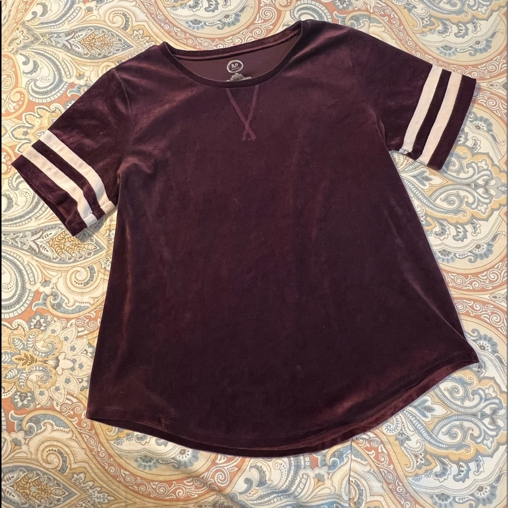 Textured Baseball T-Shirt